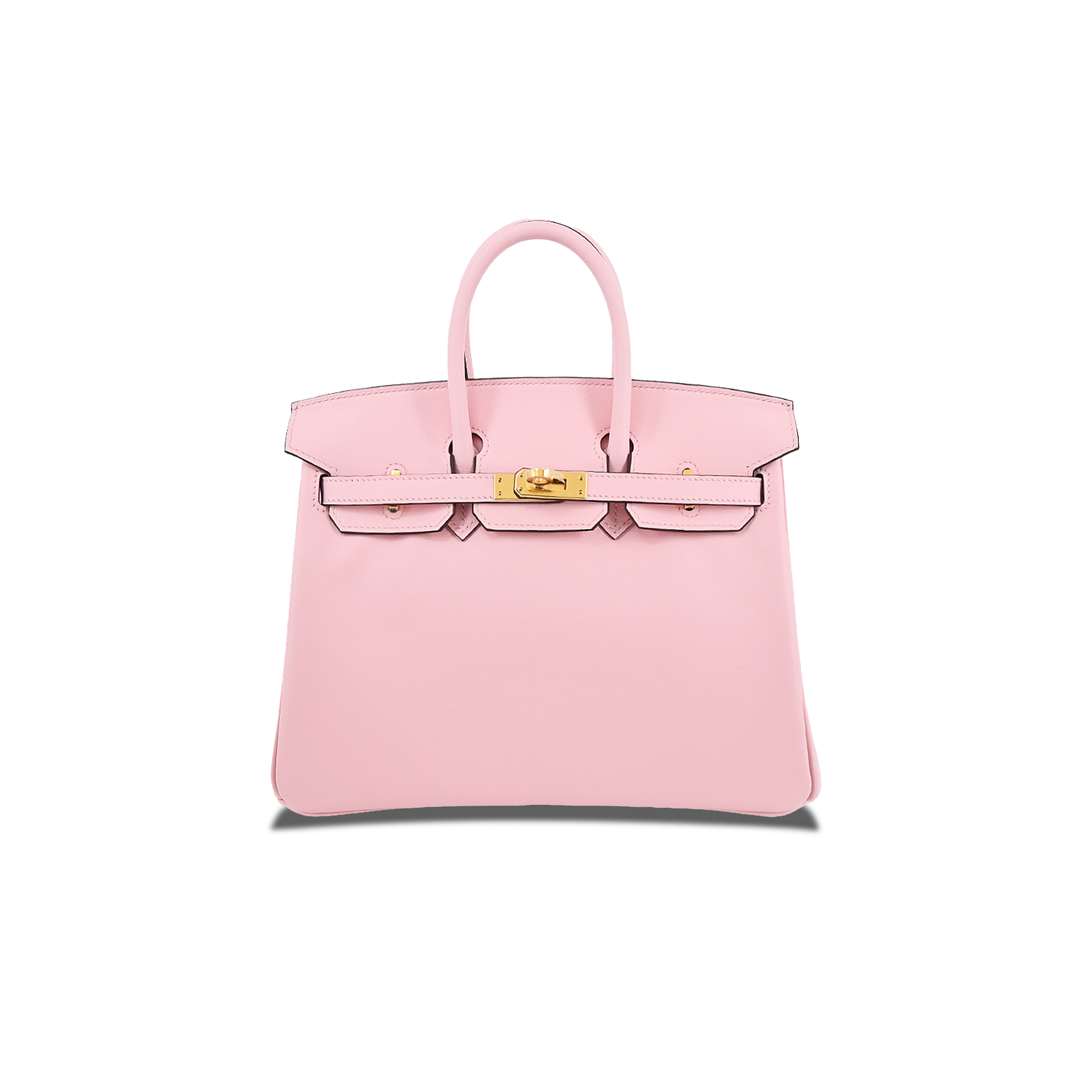 HERMÈS BIRKIN 35 SWIFT LEATHER 3Q PINK GOLD BUCKLE H049362CC05 (35*25*18cm)